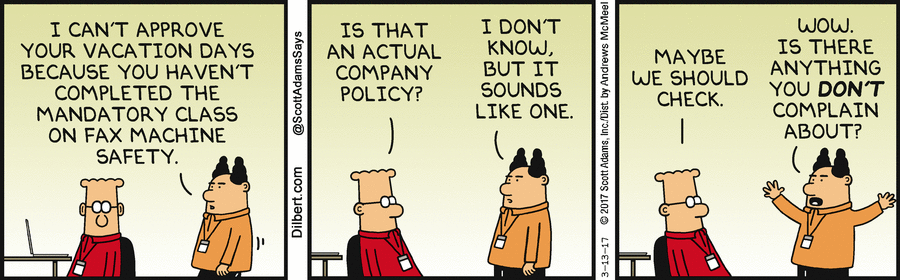 Dilbert Cartoon